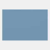 Vaste, blauwe, luchtkracht inpakpapier vel (Voorkant 2)