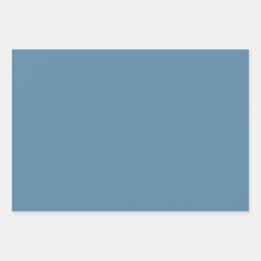 Vaste, blauwe, luchtkracht inpakpapier vel (Voorkant)