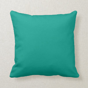 Vaste blauwgroen blauwe kussen