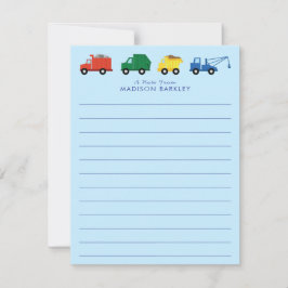 Vaste Briefpapier kaarten van het Kind van Cute Tr