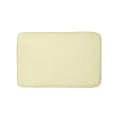 Vaste butter-gele kleur badmat (Voorkant)