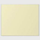 Vaste butter-gele kleur cadeaupapier (Vlak)