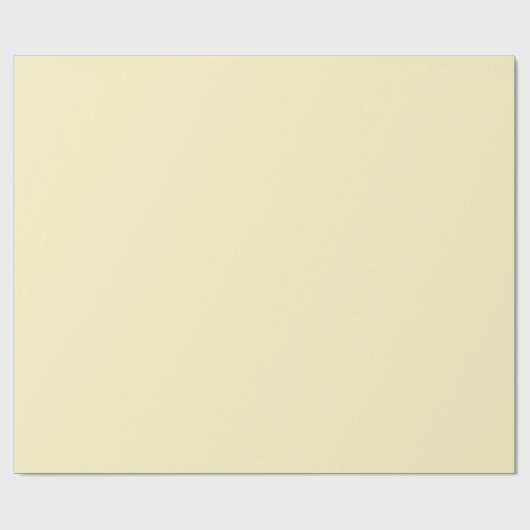 Vaste butter-gele kleur cadeaupapier (Vlak)