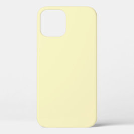 Vaste butter-gele kleur Case-Mate iPhone case