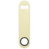 Vaste butter-gele kleur speed flessenopener (Voorkant)