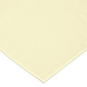 Vaste butter-gele kleur tafelkleed (Gekanteld)