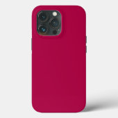 Vaste crimson wine red Case-Mate iPhone case (Achterkant)