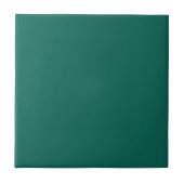 Vaste dennengroen blauwgroen tegeltje (Voorkant)