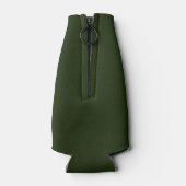 Vaste, diepe bosgroen flesjeskoeler (Achterkant)