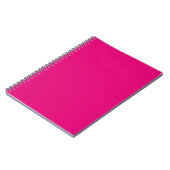 Vaste, diepe roze notitieboek (Linkerzijde)