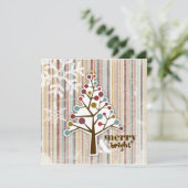 Vaste en heldere feestdagen kaart (Staand voorkant)