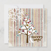 Vaste en heldere feestdagen kaart (Voorkant)