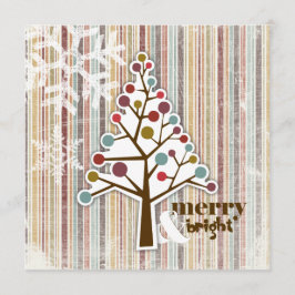 Vaste en heldere feestdagen kaart