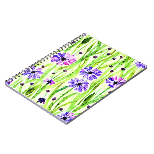 Vaste Geranium Notitieboek (Linkerzijde)