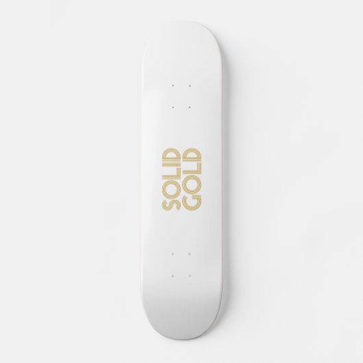 VASTE GOUD PERSOONLIJK SKATEBOARD (Voorkant)