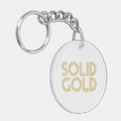 VASTE GOUD SLEUTELHANGER (Voorkant Links)