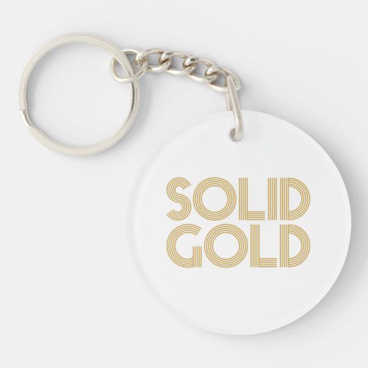 VASTE GOUD SLEUTELHANGER (Voorkant)