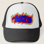 Vaste graffiti trucker pet (Voorkant)