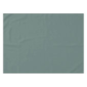 Vaste groene Eucalyptus-kleur | Hex# 5B7570 Tafelkleed (Voorkant (Horizontaal))