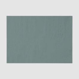 Vaste groene Eucalyptus-kleur | Hex# 5B7570 Tissuepapier
