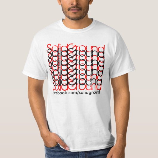 Vaste grond $ 12,95 t-shirt (Voorkant)