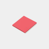 Vaste, heldere, rode kleur | Hex# EF3340 Post-it® Notes (Schuin)