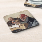 Vaste herinneringen (olie op doek) onderzetter (Linkerzijde)