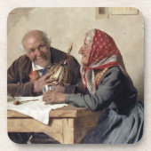 Vaste herinneringen (olie op doek) onderzetter (Voorkant)