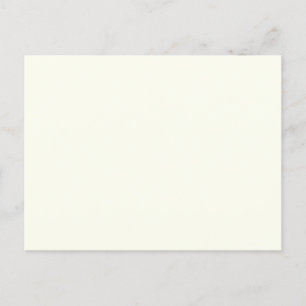 Vaste Ivory kleuren Briefkaart