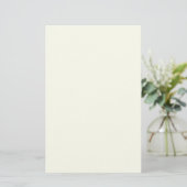 Vaste Ivory kleuren Briefpapier (Staand voorkant)