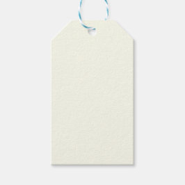 Vaste Ivory kleuren Cadeaulabel