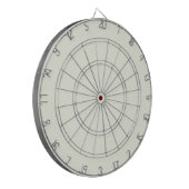 Vaste Ivory kleuren Dartbord (Voorkant Links)