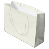 Vaste Ivory kleuren Groot Cadeauzakje (Achterkant Gekanteld)