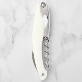 Vaste Ivory kleuren Kurkentrekker (Achterkant)