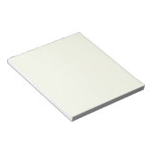 Vaste Ivory kleuren Notitieblok (Schuin)