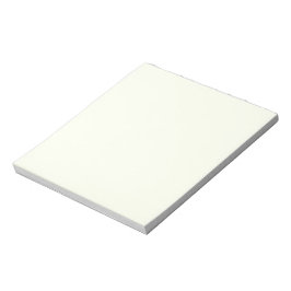 Vaste Ivory kleuren Notitieblok