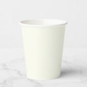 Vaste Ivory kleuren Papieren Bekers (Links)