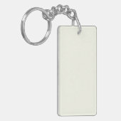 Vaste Ivory kleuren Sleutelhanger (Voorkant Links)