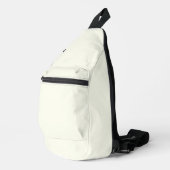 Vaste Ivory kleuren Sling Bag (Rechterhoek)