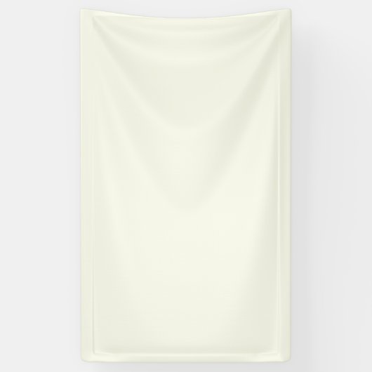 Vaste Ivory kleuren Spandoek (Verticaal)