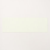 Vaste Ivory kleuren Yogamat (Achterkant (horizontaal))