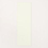 Vaste Ivory kleuren Yogamat (Voorkant)