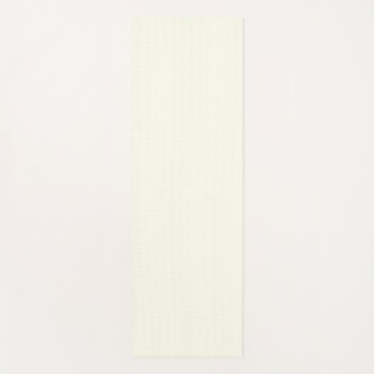 Vaste Ivory kleuren Yogamat (Voorkant)