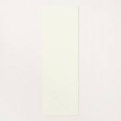 Vaste Ivory kleuren Yogamat (Achterkant)