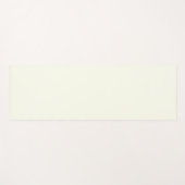 Vaste Ivory kleuren Yogamat (Voorkant (horizontaal))