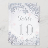 Vaste Kaart tabelnummer (Voorkant / Achterkant)