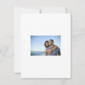 Vaste Kaart voor bruiloft (Achterkant)