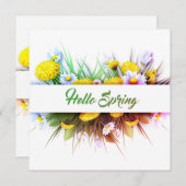 Vaste kaarten voor de lente (Voorkant / Achterkant)