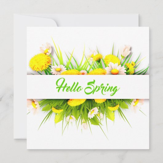 Vaste kaarten voor de lente (Achterkant)