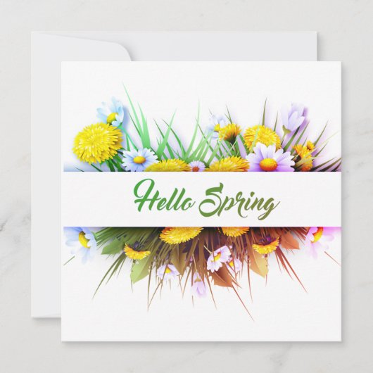 Vaste kaarten voor de lente (Voorkant)